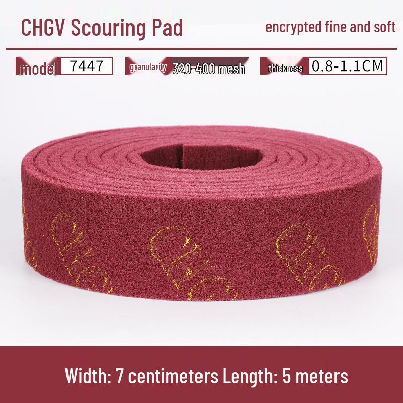 3M Stainless Steel Scouring Pad Roll for Kitchen Pot Brush & Rust Removal