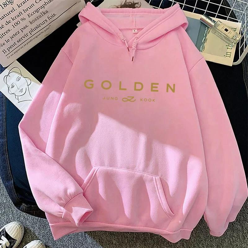 K-pop Printed Hoodies for Woman Jungkook Fans Hooded Sweatshirts Fall Winter Female Fashion Casual Sweatshirt Harajuku Unisex