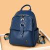 Schoolbag100% first-layer cowhide leather backpack women's tide soft leather Korean version large-capacity travel backpack unisex bag