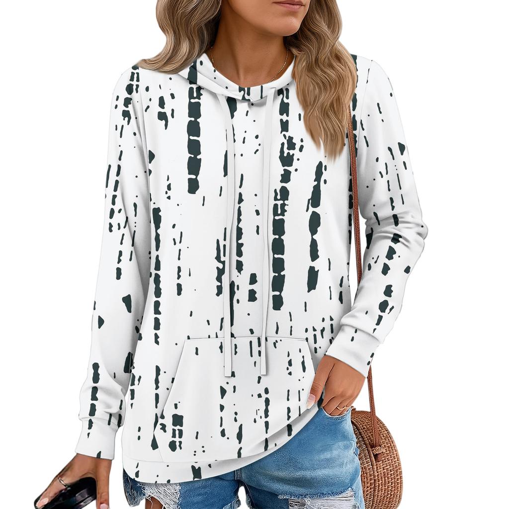 Womens Pullover Hoodies Teen Girls Fashion Hooded Sweatshirt Womans Fall Tunic Top