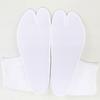 [hgb253] Toray High-Stretch Tabi Socks, 5-Clasp, Made In Japan, White [Kimono Biyori] (4L)
