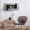 Wall Mounted Bioethanol Fireplace DELTA 2 QUBE TÜV