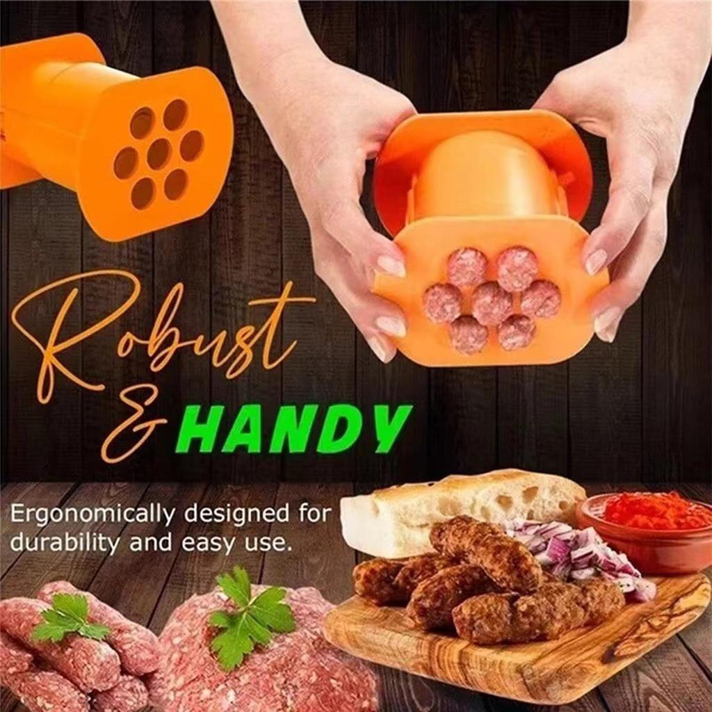 Macchina per Hot Dog Pressa per Salsicce Estrusore per Strisce di Carne Strumento Fai-da-te da Cucina Salsiccia Fatta in Casa Gadget da Cucina