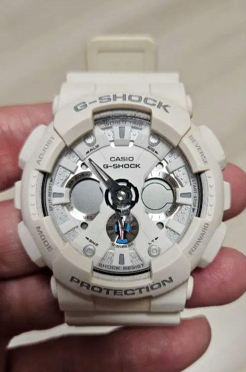 

[USED] Rare CASIO G-SHOCK White