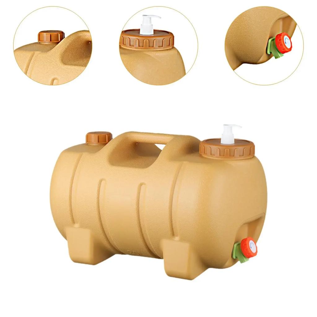 Piggy Shaped Water Container 20 L Drink Dispenser for Picnics Fishing RV Outdoor Water Bucket Outdoor Water Bucket