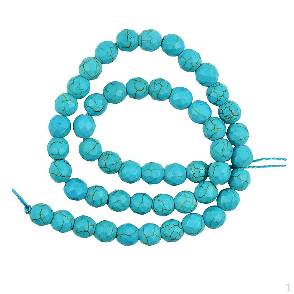 

Бусины бирюзовые резные подвески для изготовления ювелирных изделий свободная прокладка прядь DIY ожерелье браслет 8 mm