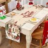 Christmas Table Runner Christmas Decorations for Home 2024 Xmas Party Decoration Ornaments Navidad Natal New Year Gifts 2025