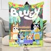 Bluey's Adventure Forest Blanket Comfortable Suitable for Bedding Sofa Livingroom for All Occasions Playful Design