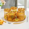 Compartmentalized Serving Tray for Nuts And Sweets, Appetizer Bowls Condiments The Living