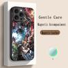 Game Street Fighter Classic Japan Poster Phone Case For iPhone 17 16 15 14 13 12 Plus Pro Max High-end Luxury Magsafe Sheepskin