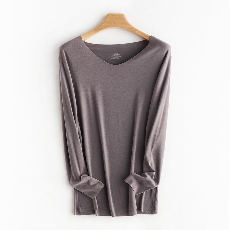 

Men s Slim Fit Thermal V-Neck Top: German Velvet for Autumn and Winter L (100-120 Jin)