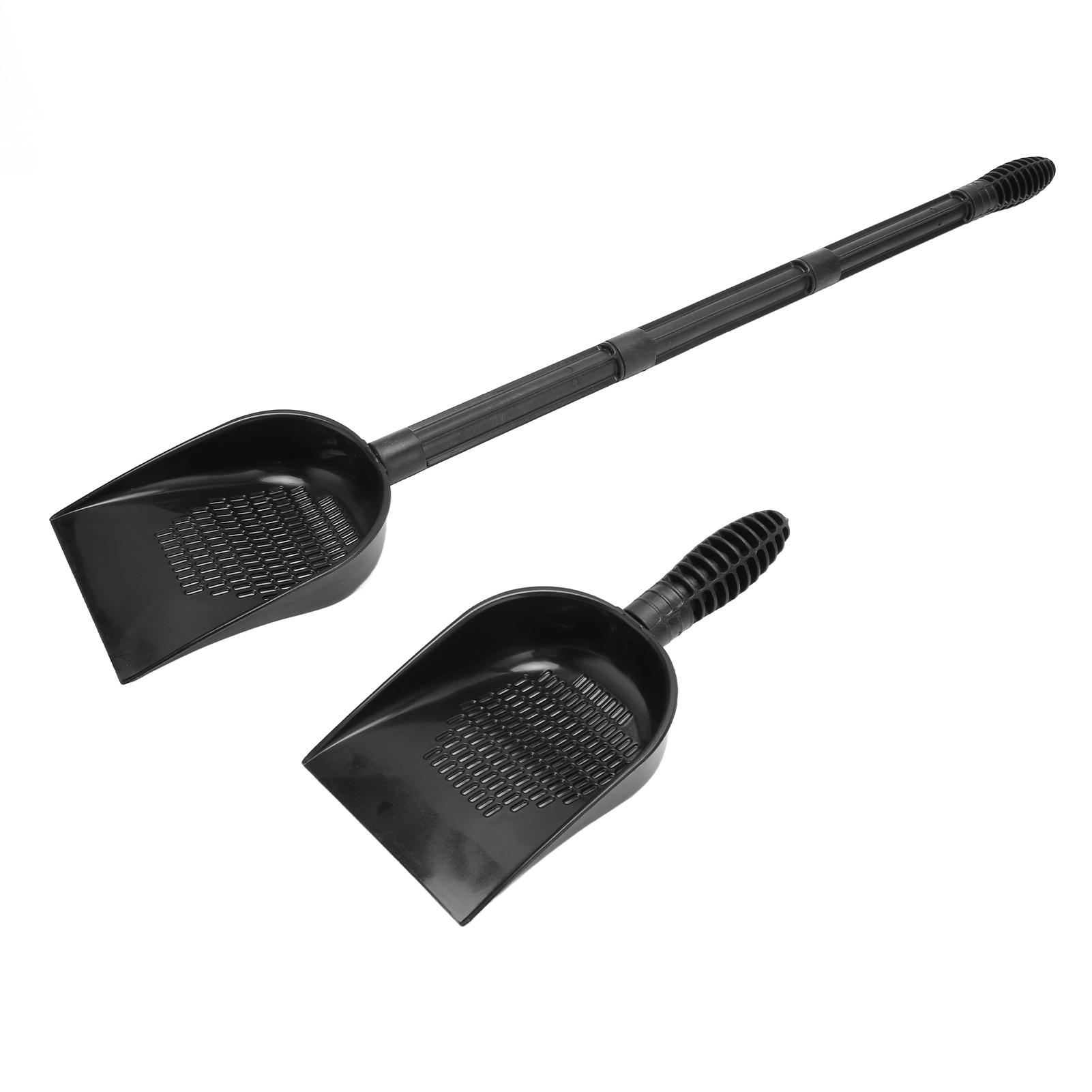 Fish Tank Sand Shovel Extendable Multifunctional PVC Water Leakage Design Fish Tank Shovel for Pet Feces