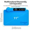 SUNSHINE LS3 SE 11 Inch LCD Screen Separator Heating Plate Adjustable 40–120°C Timer & Memory for Mobile Phone Repair Heating