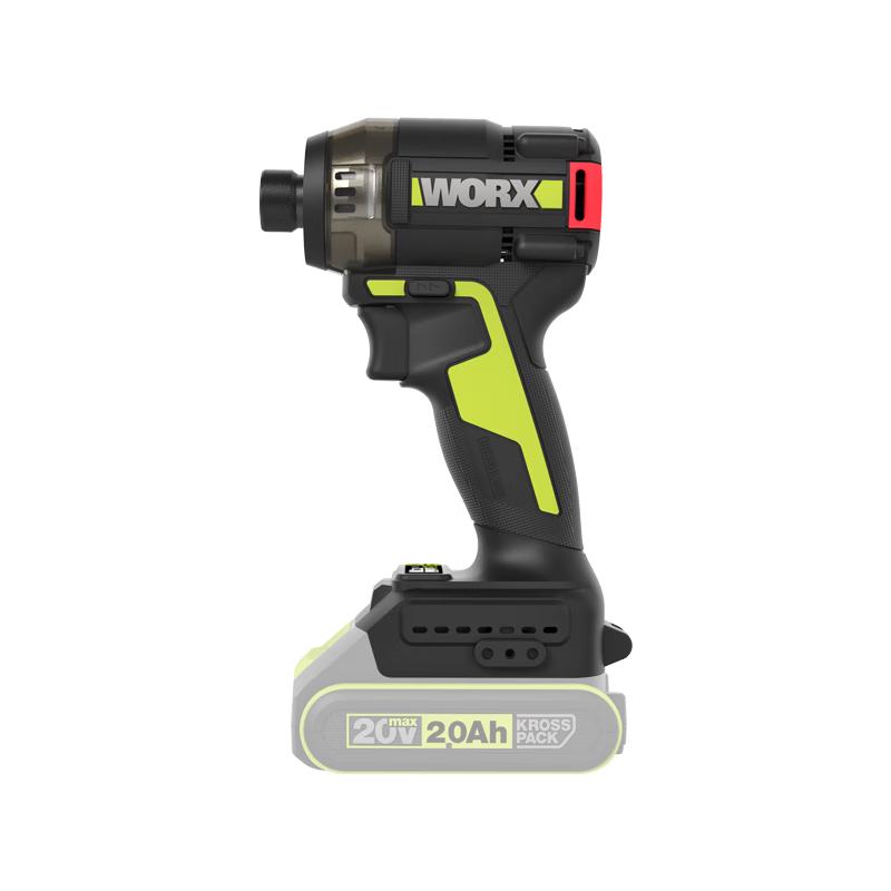 

Worx 20V Акумуляторний безщітковий ударний шуруповерт та дриль Штекер CN (адаптер в комплекті)