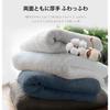 AYO Bath Towel 4-Piece Set, Smoke Blue, Hotel Quality, Soft, 100% Cotton, Highly Absorbent,