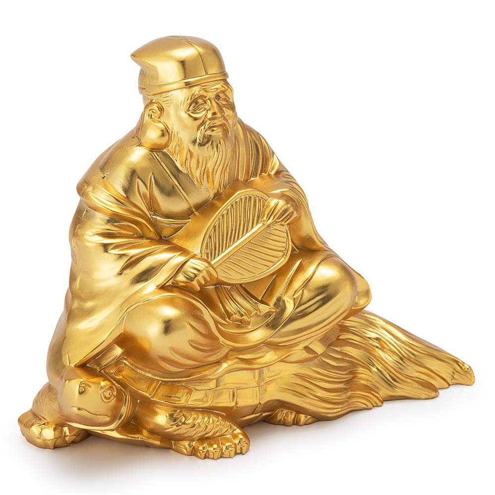 Buddhistischer Altarladen Takita Shoten Buddha-Statue Sieben Glücksfiguren Jurojin x Breite von Hideun Wohlstand gutes gutes Böses abwehrend herausgegeben von Takita