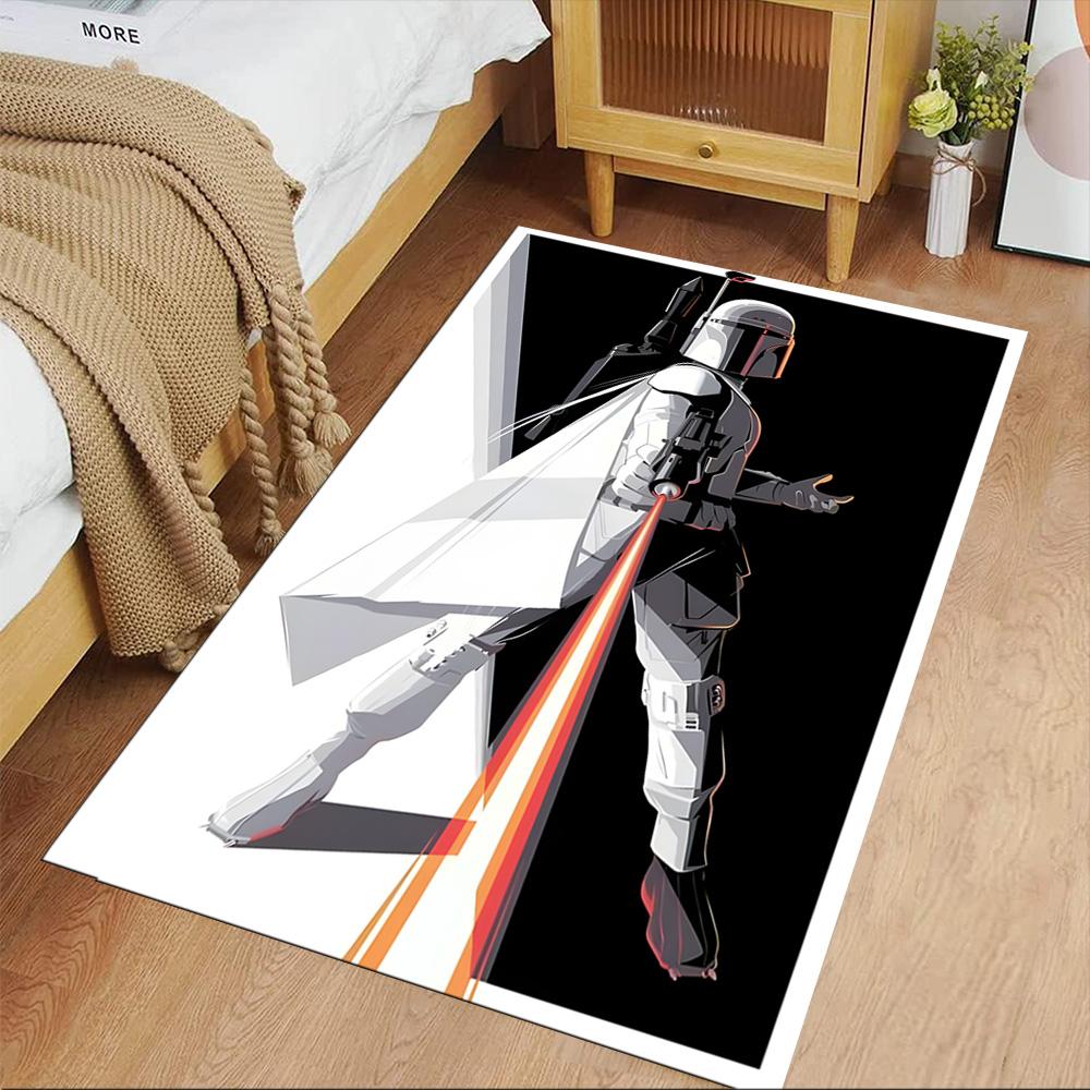 Star Wars Floor Mat Suitable for Game Room Kitchen Entryway Outdoor Antislip Carpet Office Home Decor Gift for Festivals