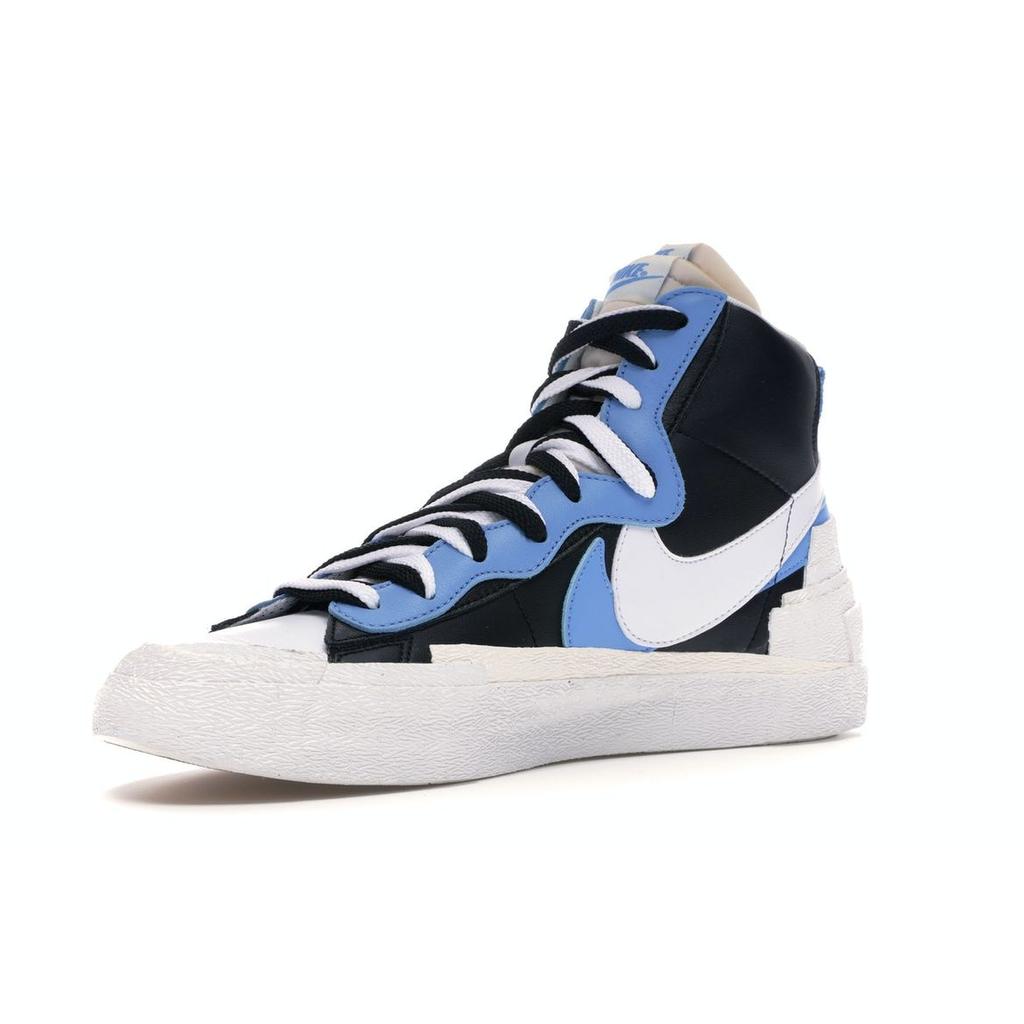 Sacai x Nike Blazer Mid Schwarz Blau Unisex Sneaker University-Blau Sail Weiß BV0072-001