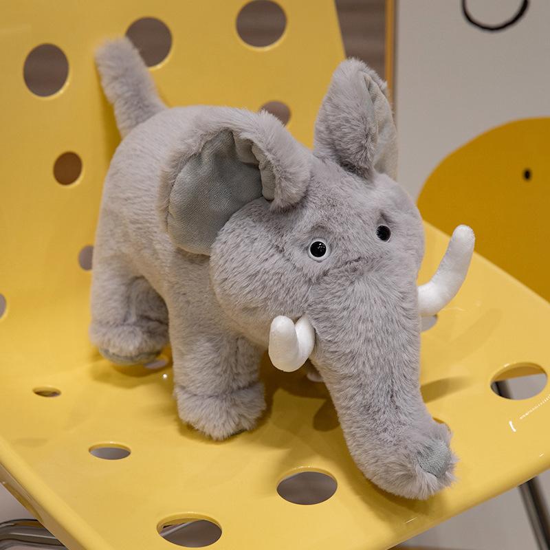 Simulation Elephant Doll Plush Toy Cute Baby Elephant Doll Children Sleeping Pillow Rag Doll Gift
