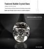 Luxury Crystal Pendant Light: Elegant Bedside or Background Illumination
