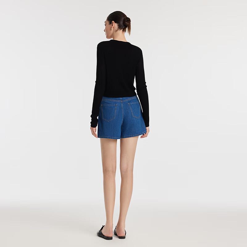 GOELIA Lyocell Tussah Silk Knitted Cardigan