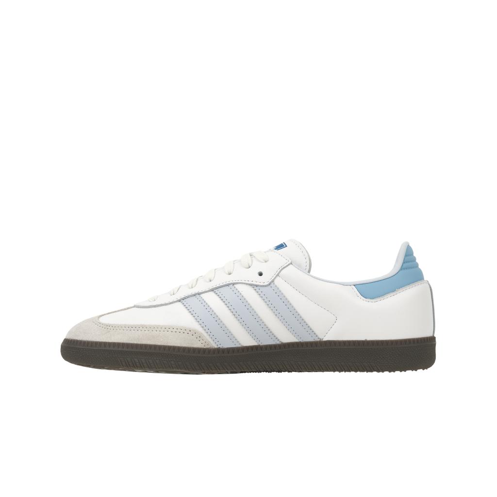 adidas Samba OG Fehér Halo Kék Unisex Sneakerek Core-White Gum-5 ID2055