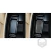 Carbon Fiber Car Accessories Armrest Panel Interior Trim Cover Soft Sticker For BMW 7 Series F01 730li 740li 750li 2009-2014