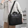 Men's Briefcase Business Business Bag 14-inch Laptop Bag Men's Handheld Shoulder Business Bag