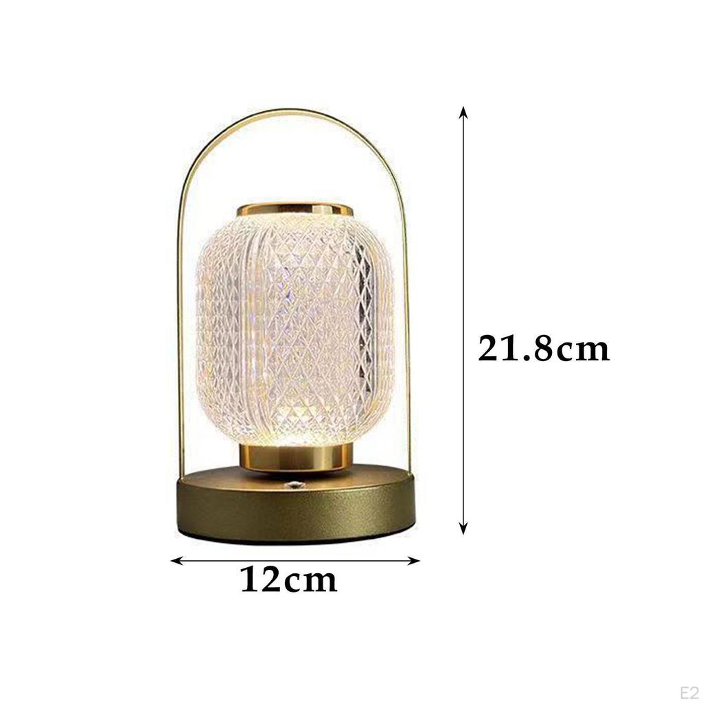 Camping Lantern Outdoor Lamp Table Decoration Recharging Cordless Desk Tent Light for Home