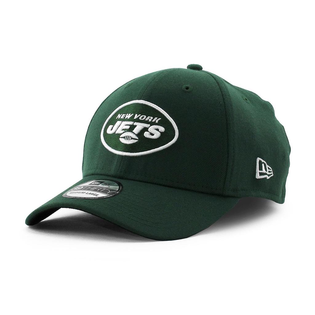 New Era Cap 39THIRTY New York Jets NFL STRETCH FIT CAP Stretch NEW ERA NEW YORK JETS Hat 3930 Size LXL [Used]