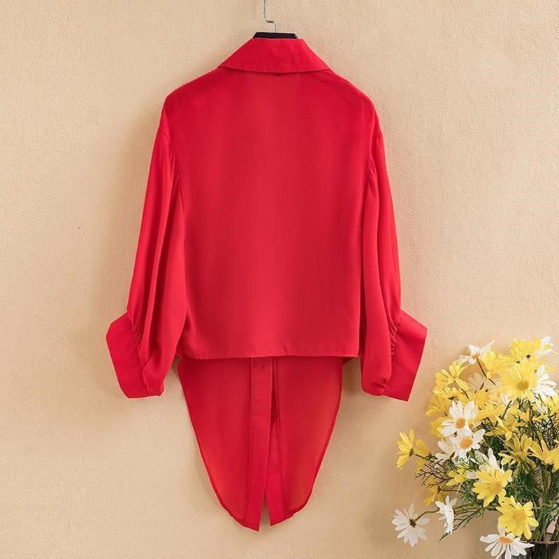 Chiffon Shirt Solid Color Loose Outer Cover Cardigan Seaside Sunscreen Clothes Summer Air Conditioning Shirt Small Shawl Female