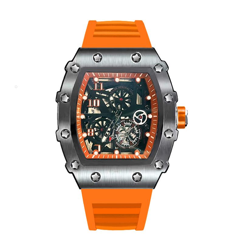 Casual Fashion Trend Fully Automatic Quartz Hollow Luminous Waterproof Darth Vader 1705 Men'S Watch
