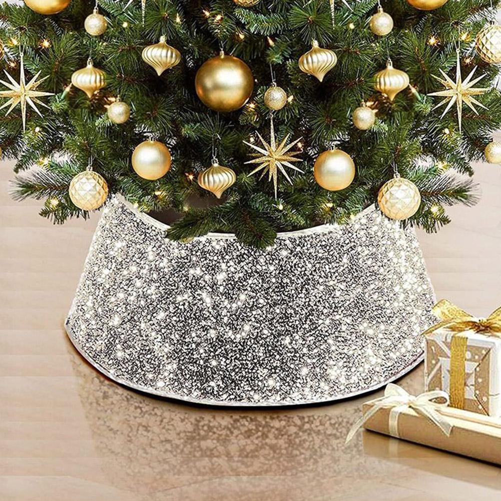 Decorative Tree Collar Waterproof Holiday Tree Stand Skirt For Holiday Festival Decor