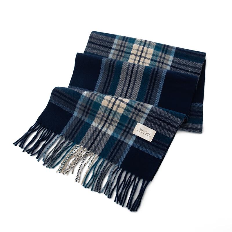 Adult Plaid Faux Cashmere Feel Scarf