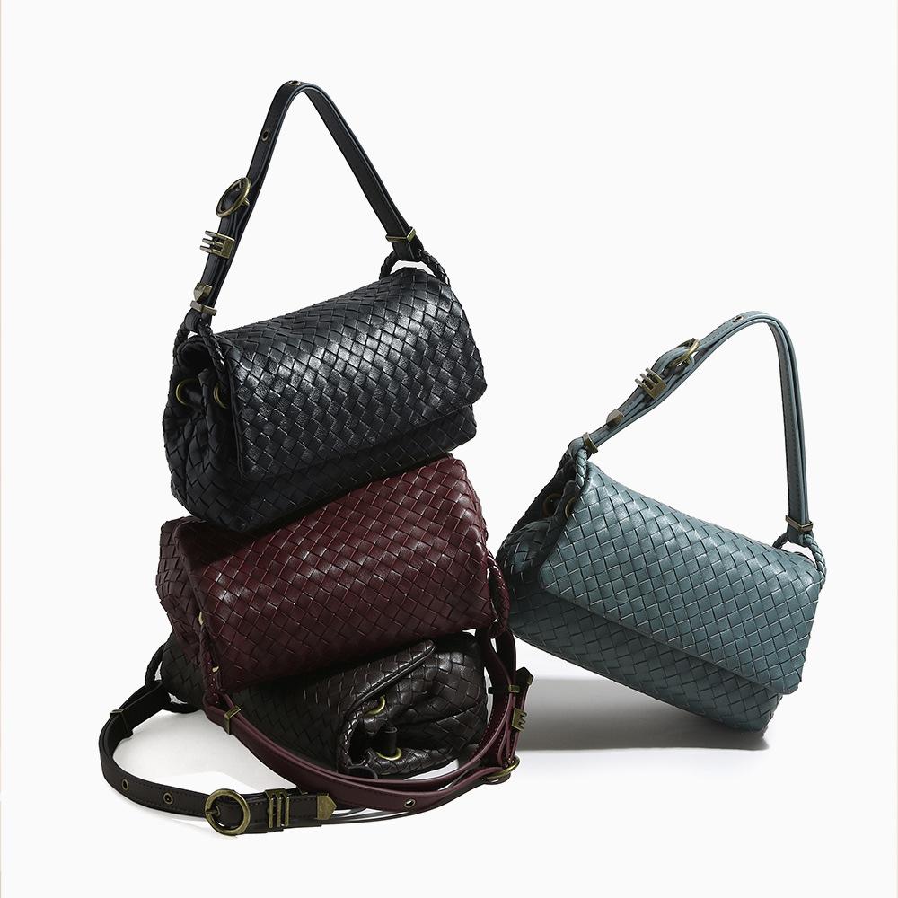 Bags for Autumn Women's Handmade Tote Bags for Autumn and Winter High-end Niche Handbags