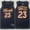 Retro NBA Basketball Trikot Toronto Raptors Vince Carter Tracy McGrady Cleveland Cavaliers Ärmelloses Sportoberteil Herren Damen