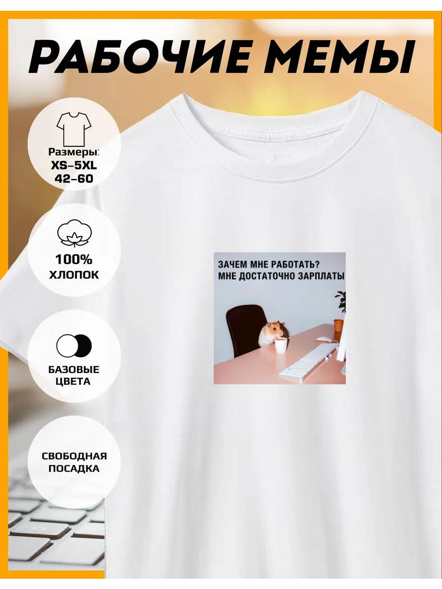 Printed T-shirt -Work Memes - Why should I Work? S