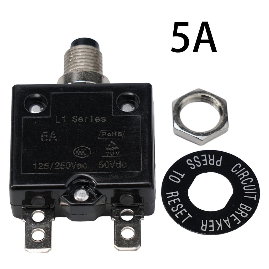 Accessories Circuit Breaker Thermal 12-50V 125-250V