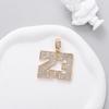 No. 23 Hip-Hop Pendant Necklace - Versatile Men's Sweater Jewelry