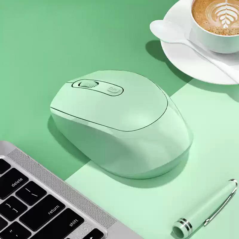 Bluetooth-compatible Wireless Mouse Ergonomic Computer Mouse PC Optical Mause with USB Receiver 2.4Ghz Wireless Mice For Laptop