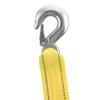 2.5m 8.2ft Car Trailer Towing Rope Strap Tow Cable Hooks Emergency Heavy Duty