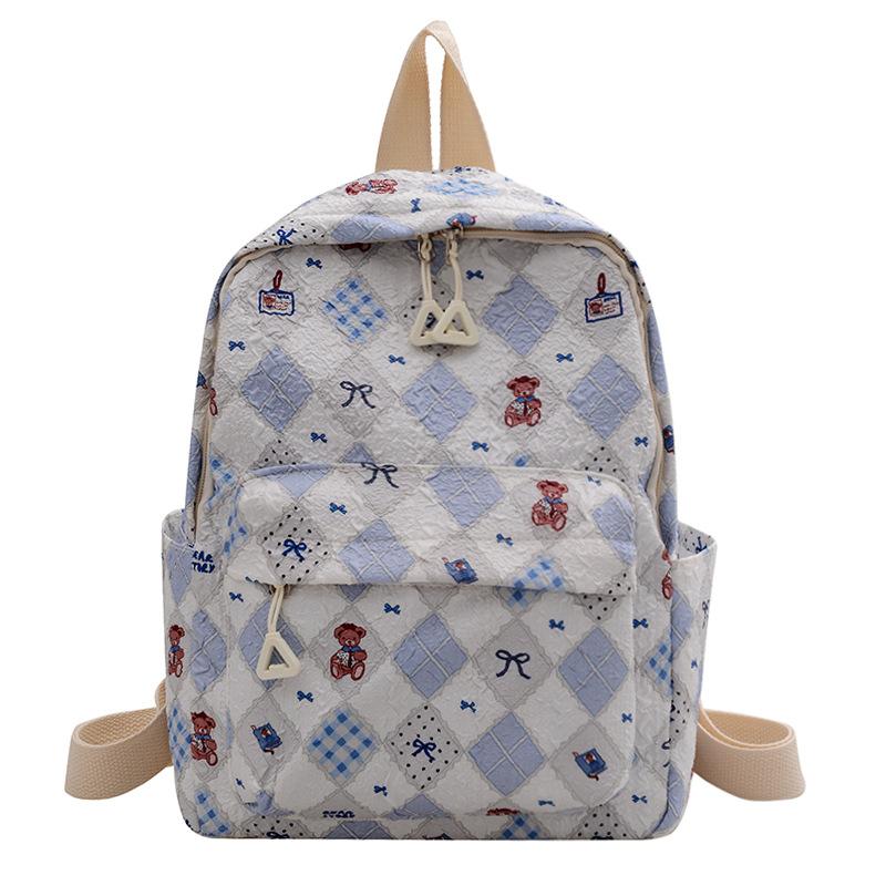 Casual bag Girls 2025 new fashion popular cute backpack large capacity backpack kindergarten gifts
