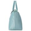 LONGCHAMP Le Pliage Green Recycled Canvas With Leather Handbag Small Womens Lake Blue