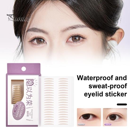 1 Box Natural Double Eyelid Tape Super Sticky Long-lasting Invisible Stickers for Realistic Eyelid Lifts Glue-free Eyelid Lifter Beauty Sticker