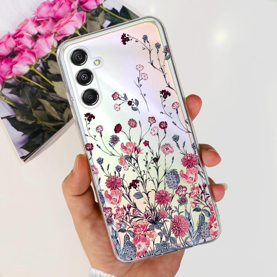 For Samsung Galaxy M34 5G Case SM-M346B New Fashion Painted Cover Clear Silicone Case For Samsung M34 M 14 Galaxy M14 Soft Shell