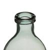 Solid House Vase, Celadon Glass, Height 29 Cm