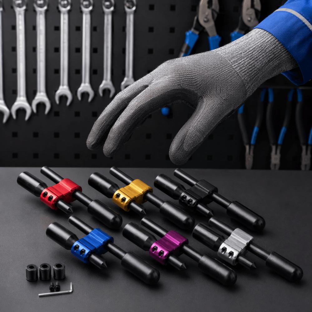 Aluminum Shift Knob Extension H Type Gear Shifter Lever  Automotive Interior Modification