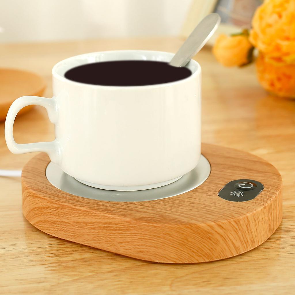 Electric Coffee Cup Warmer Portable USB Mug Warmer 55-65℃ Constant Temperature Coffee Cup Heater Easy To Use Coffee Warmer Plate