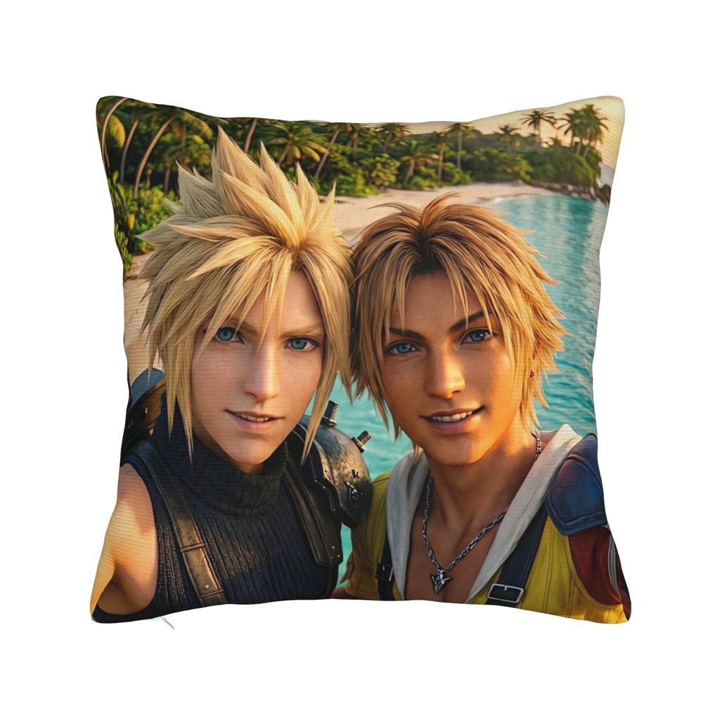 FF VII Pillow Case Soft Pillow Cover Cute Funny Pillowcases For Living Room Bed Chair