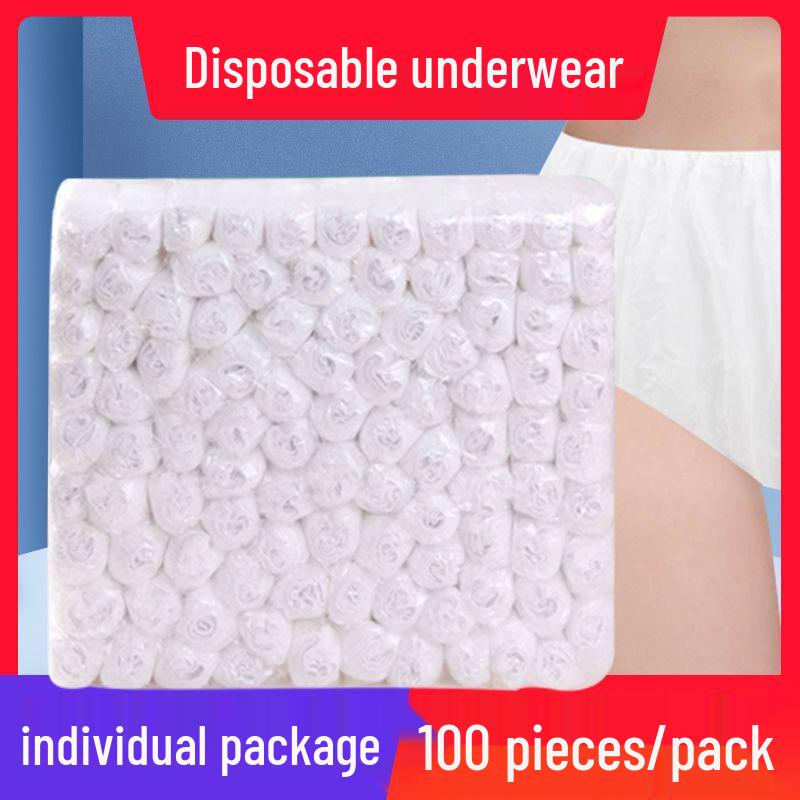 Thickened SMS Non-Woven Unisex Disposable Spa & Sauna Underwear, Individually Packaged.